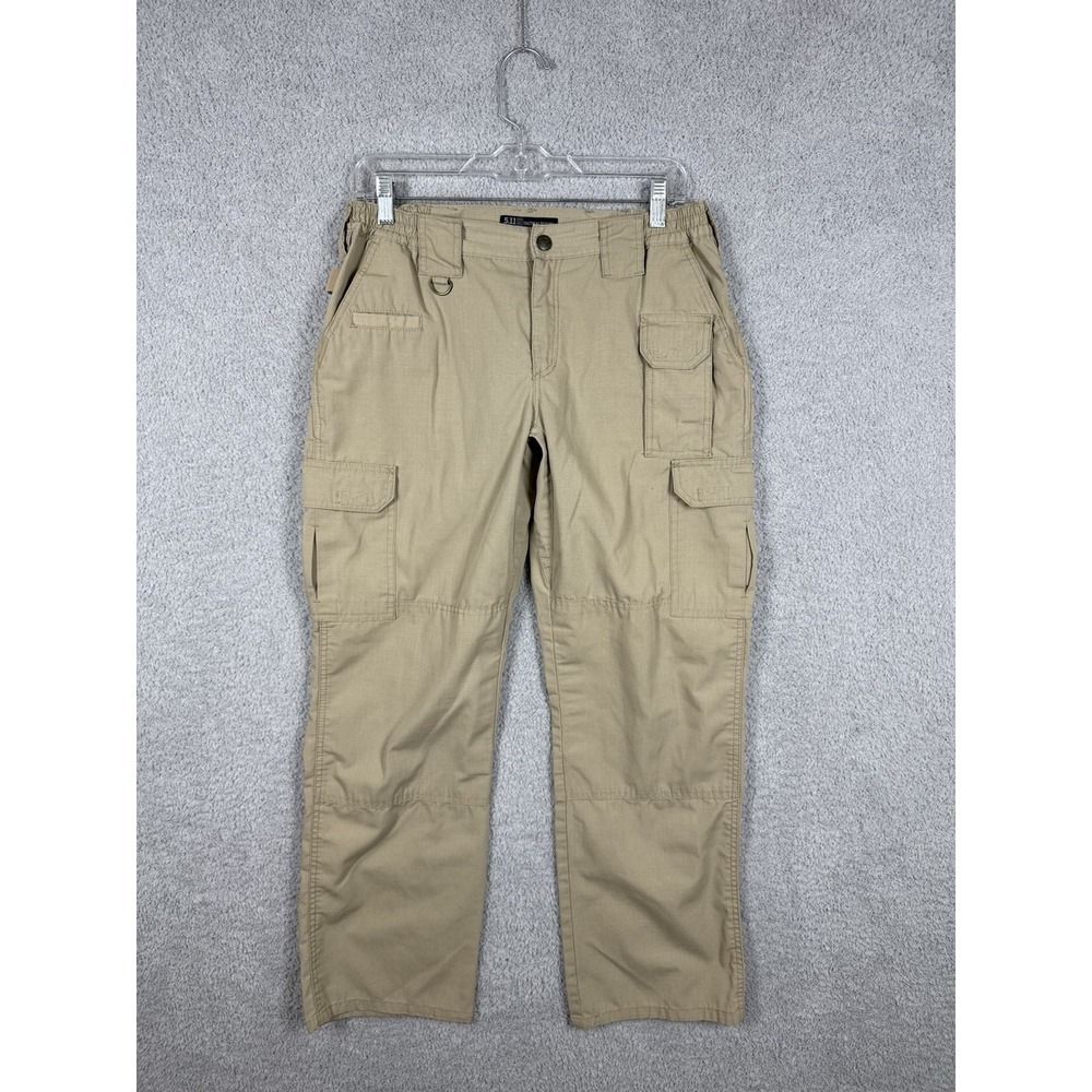 5.11 511 Tactical Women's Tactical Cargo Pants‎ Size 8 (30x29) Beige 64360